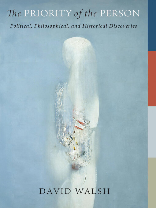 Title details for The Priority of the Person by David Walsh - Wait list